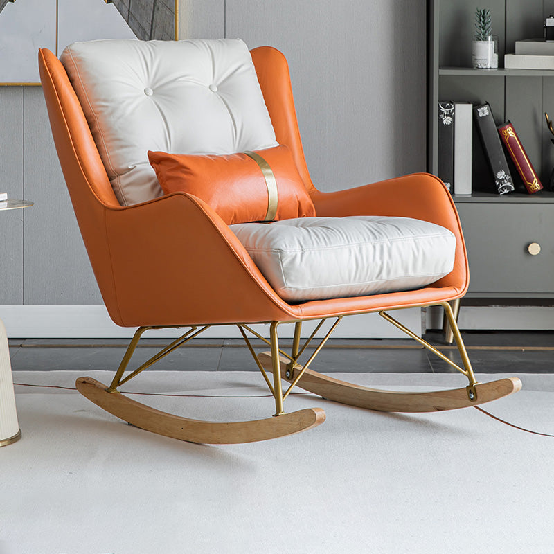 Living Room Light Luxury Rocking Chair Modern Family Lazy Sofa Chair