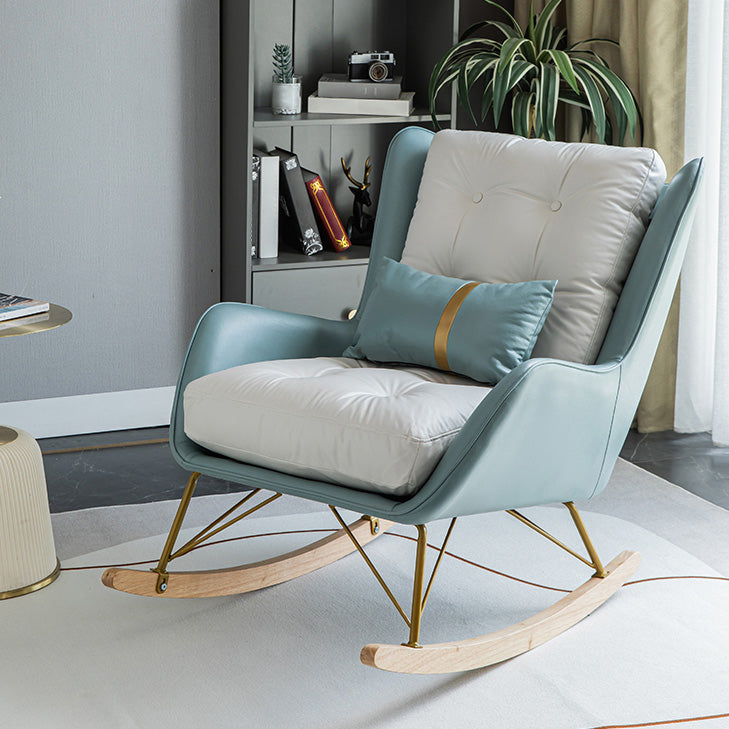 Living Room Light Luxury Rocking Chair Modern Family Lazy Sofa Chair