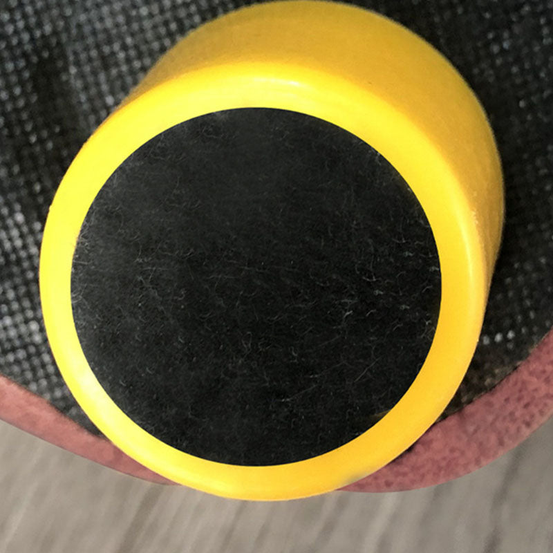 Solid Color Leather Standard Stool Modern Simple Square Upholstered Stool