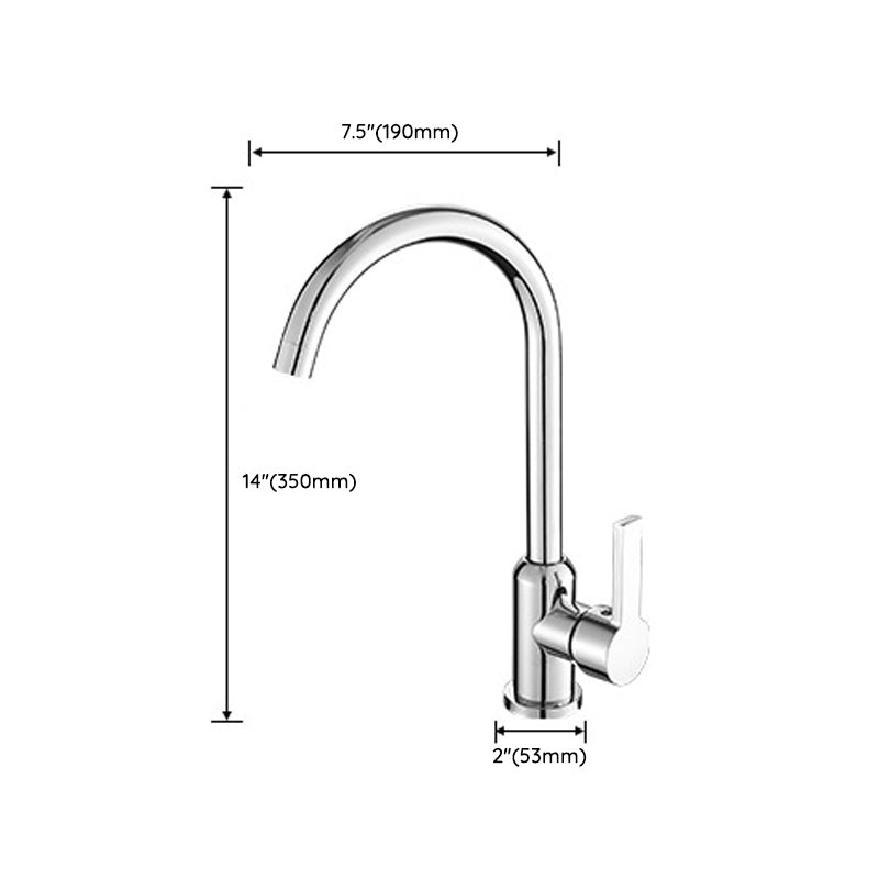 Modern Bridge Faucet Stainless Steel with Handles and Supply Lines Kitchen Sink Faucet