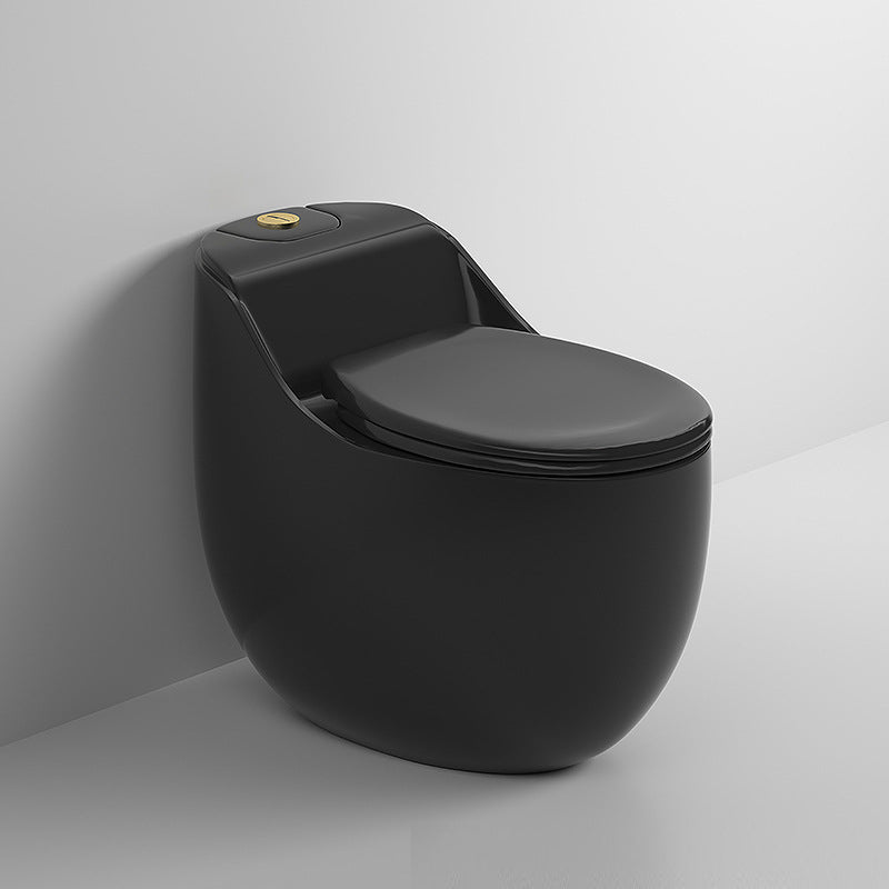 Contemporary Floor Mounted Flush Toilet Seat Included Urine Toilet for Bathroom