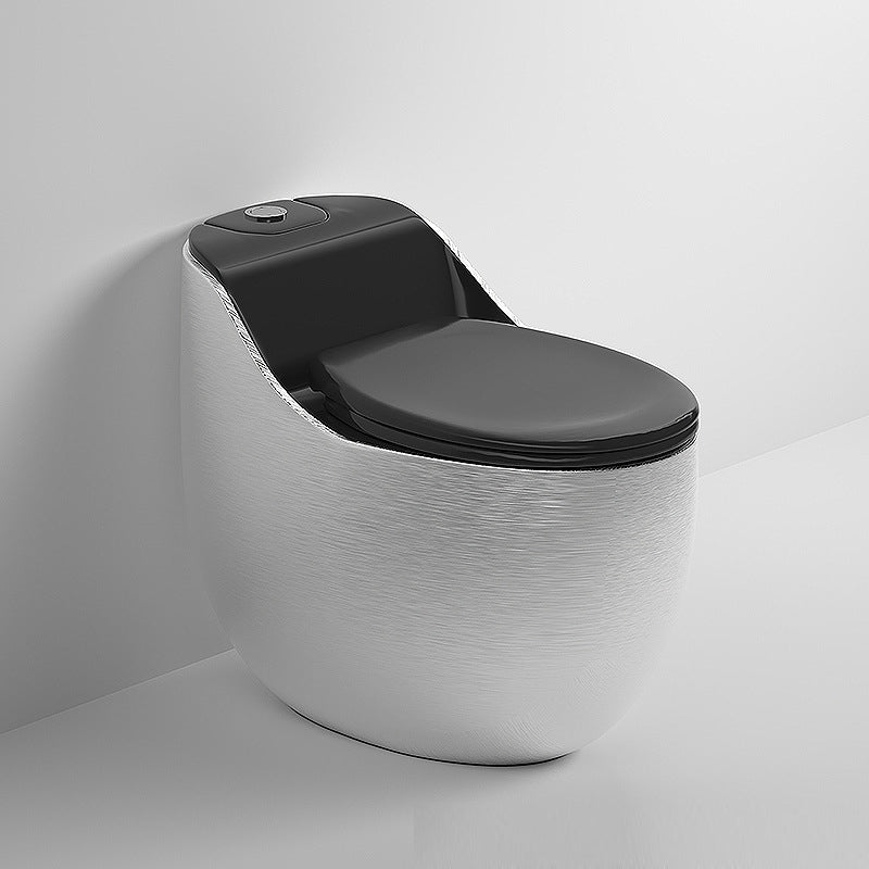 Contemporary Floor Mounted Flush Toilet Seat Included Urine Toilet for Bathroom
