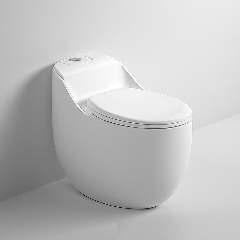 Contemporary Floor Mounted Flush Toilet Seat Included Urine Toilet for Bathroom