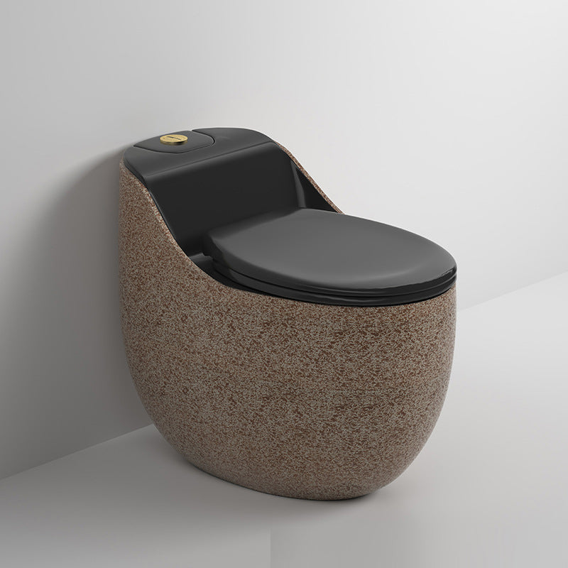 Contemporary Floor Mounted Flush Toilet Seat Included Urine Toilet for Bathroom