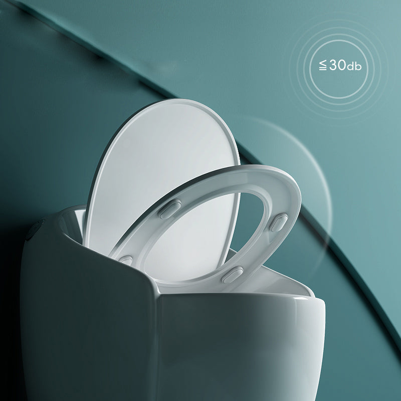 Modern Ceramic Flush Toilet One Piece Toilet Bowl for Washroom