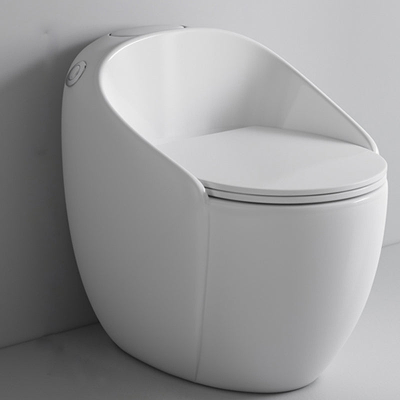 Modern Ceramic Flush Toilet One Piece Toilet Bowl for Washroom