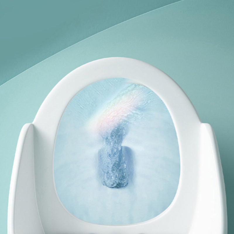 Modern Ceramic Flush Toilet One Piece Toilet Bowl for Washroom