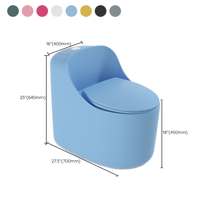 Modern Ceramic Flush Toilet Slow Close Seat Included Urine Toilet for Bathroom