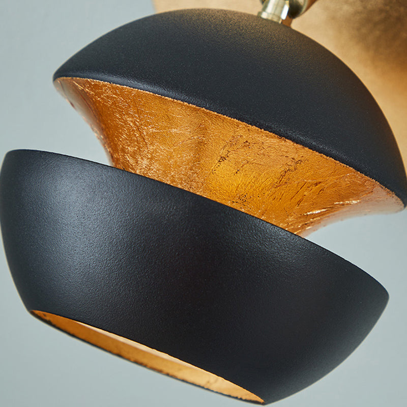 1-Light Wall Light Fixtures Modern Metal Shade Wall Mounted Lighting for Bedroom