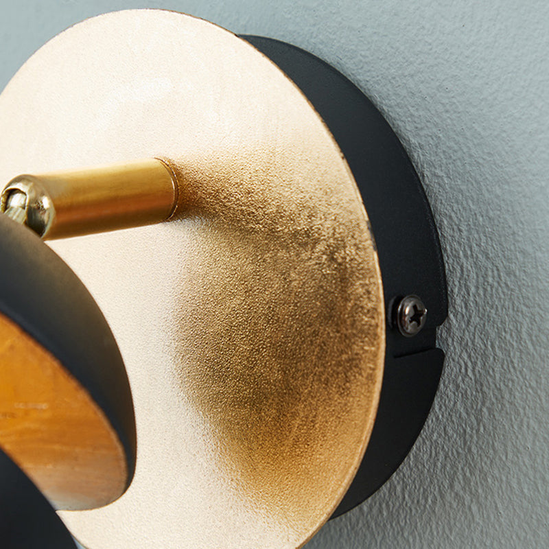 1-Light Wall Light Fixtures Modern Metal Shade Wall Mounted Lighting for Bedroom