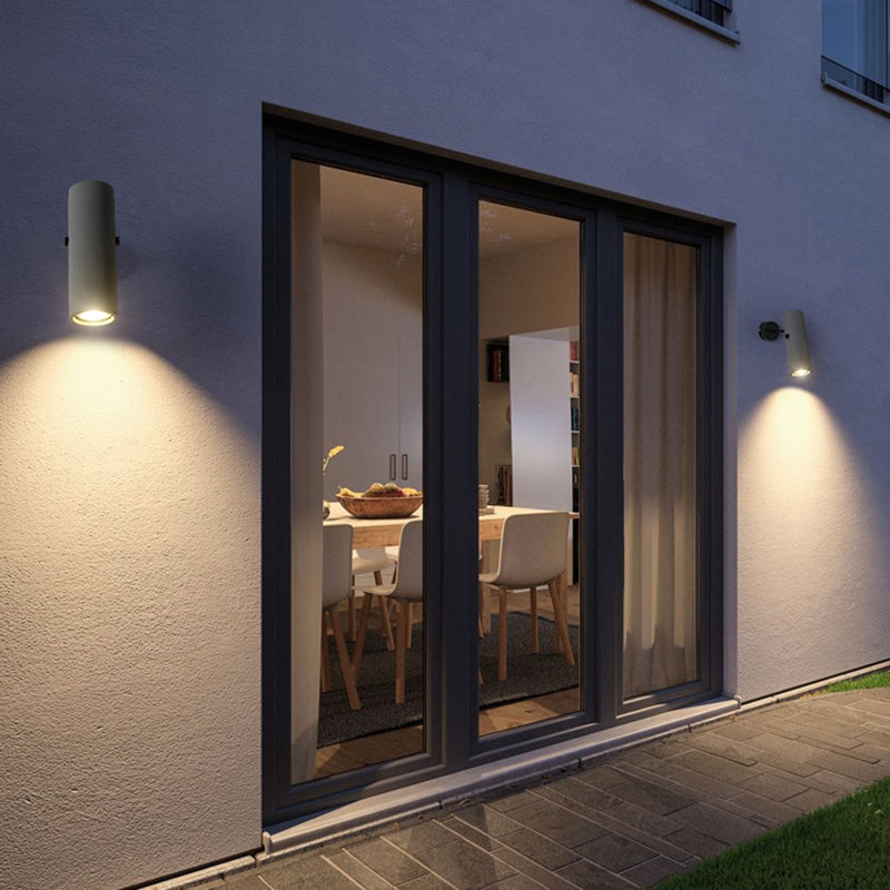 1-Light Wall Lamp Modern Concrete Shade Wall Mounted Lighting for Bedroom