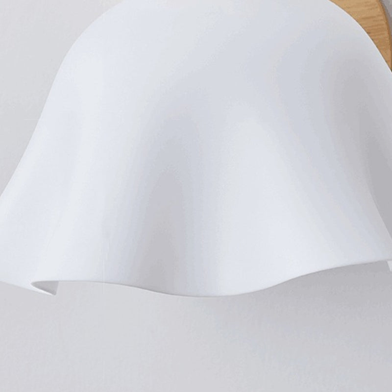 Nordic Style Iron Vanity Light White Geometry Shape Vanity Lamp for Shower Room