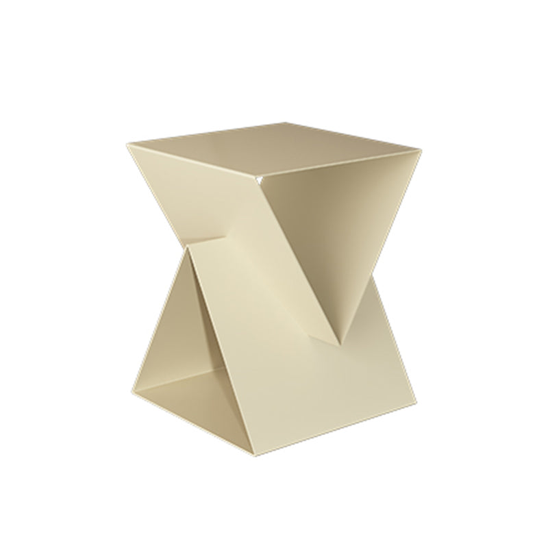 15" Wide Contemporary Corner Table Square Side Table with Storage