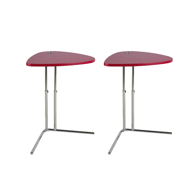 18" Wide Contemporary Corner Table Triangle Accent Side Table