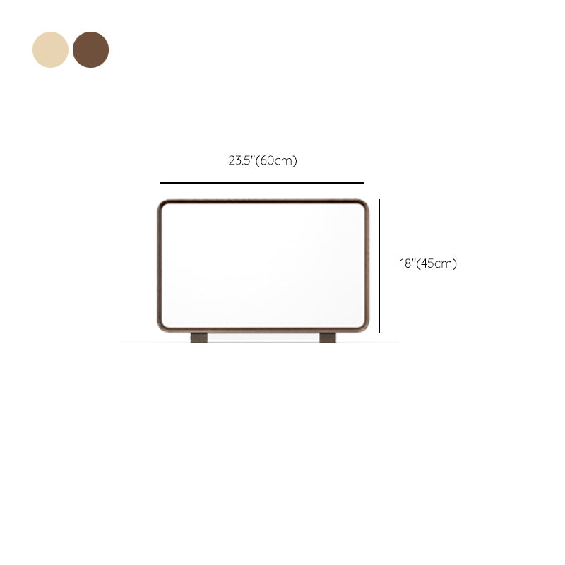 Solid Wood Makeup Vanity Desk Storage Box Makeup Vanity Set with Drawer