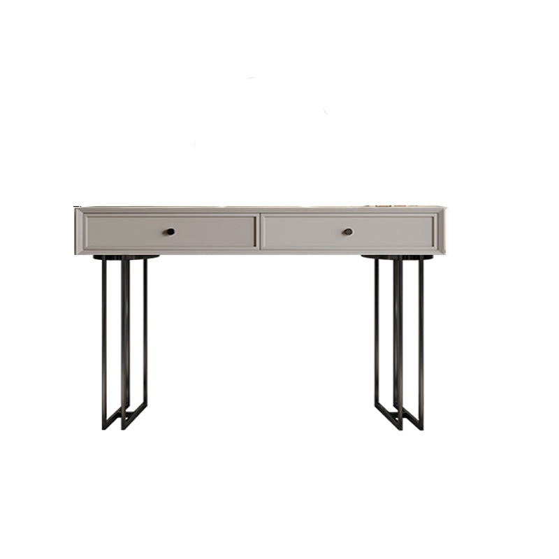 Standing Grey Makeup Vanity Desk Bedroom Vanity Dressing Table Set