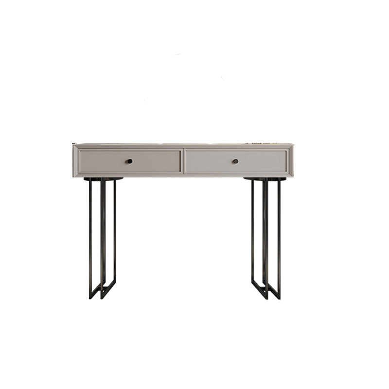 Standing Grey Makeup Vanity Desk Bedroom Vanity Dressing Table Set