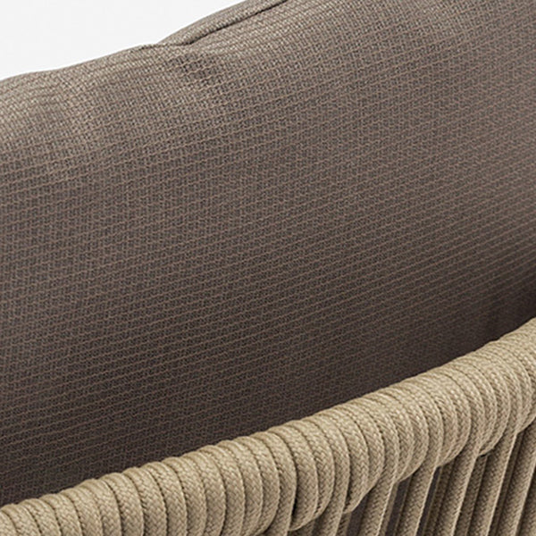 Grey Boho Style Dining Set Metal Oval 1/5/7 Pieces Dining Set