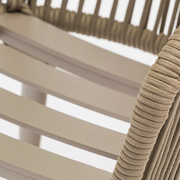 Grey Boho Style Dining Set Metal Oval 1/5/7 Pieces Dining Set