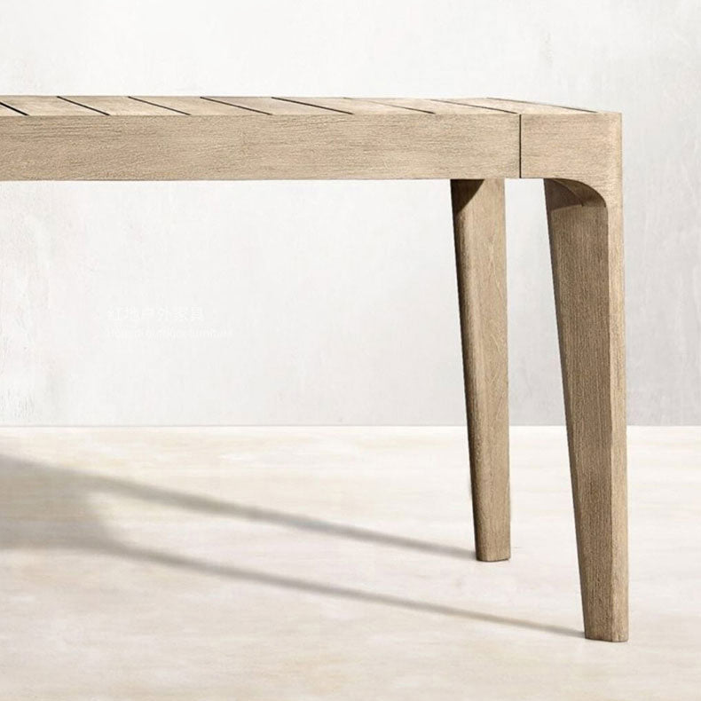 Solid Wood Dining Set Wood Rectangular 1/5/7 Pieces Dining Set