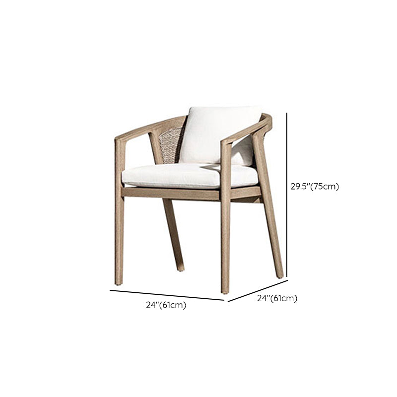 Solid Wood Dining Set Wood Rectangular 1/5/7 Pieces Dining Set