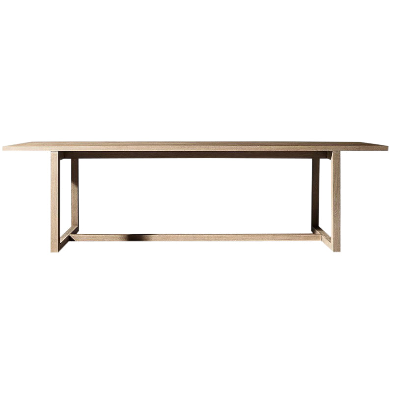 Solid Wood Dining Set Mildew Resistant 1/5/7 Pieces Dining Set