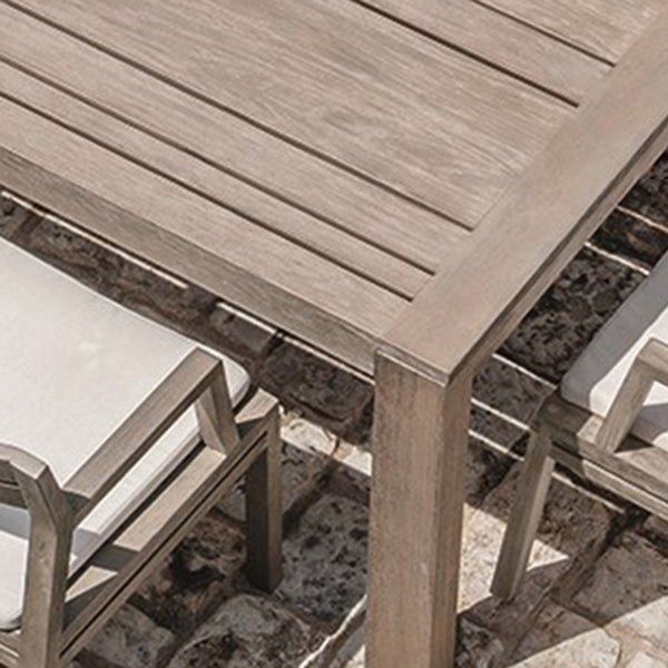 Boho Style Dining Set Wood Rectangular 1/5/11 Pieces Dining Set