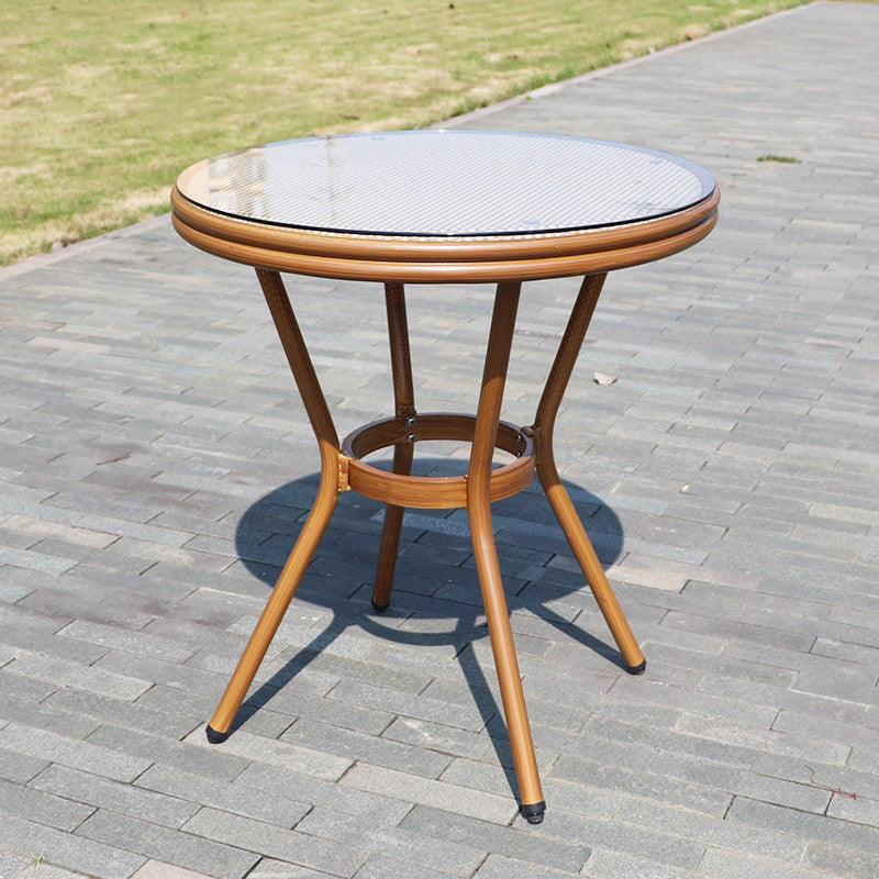 1/3/5 Pieces Patio Dining Table Set Contemporary Bistro Table Set