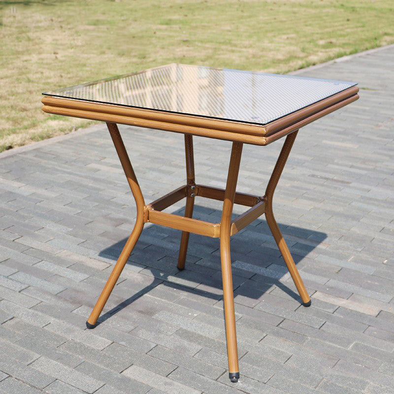 1/3/5 Pieces Patio Dining Table Set Contemporary Bistro Table Set