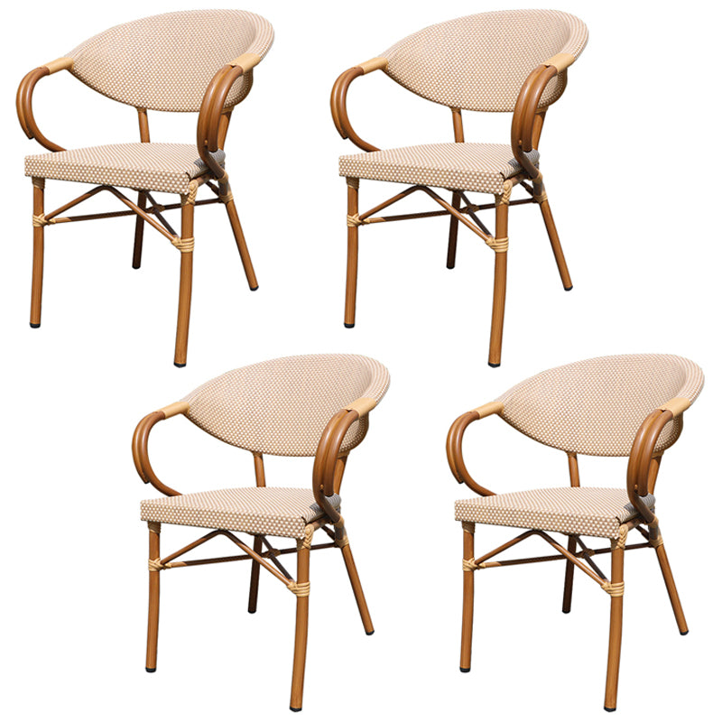 1/3/5 Pieces Patio Dining Table Set Contemporary Bistro Table Set