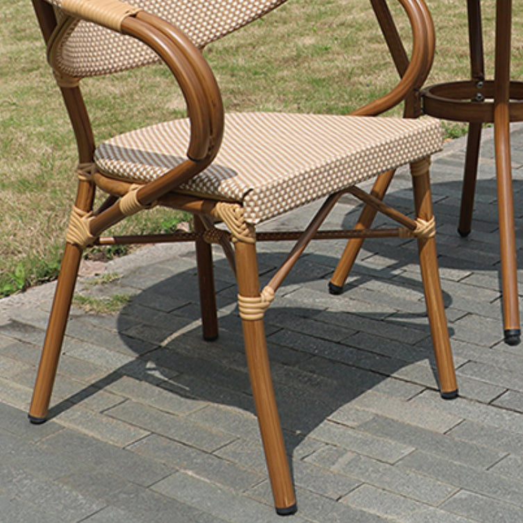 1/3/5 Pieces Patio Dining Table Set Contemporary Bistro Table Set