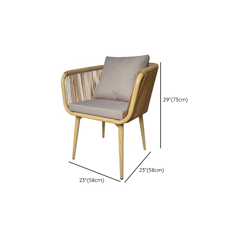 1/4/5 Pieces Dining Table Set Boho Dining Set with Water Resistant