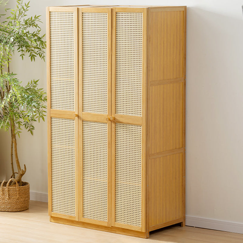 Modern Style Wardrobe Cabinet Wooden Wardrobe Armoire with Shelves