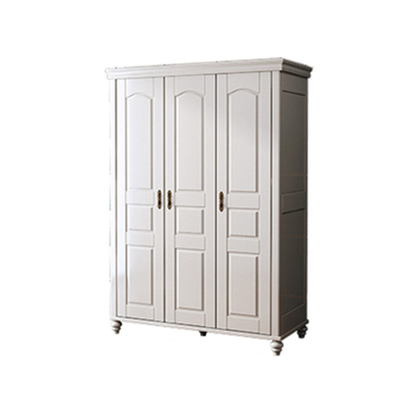 French Country Style Wardrobe Armoire Wooden Wardrobe for Home
