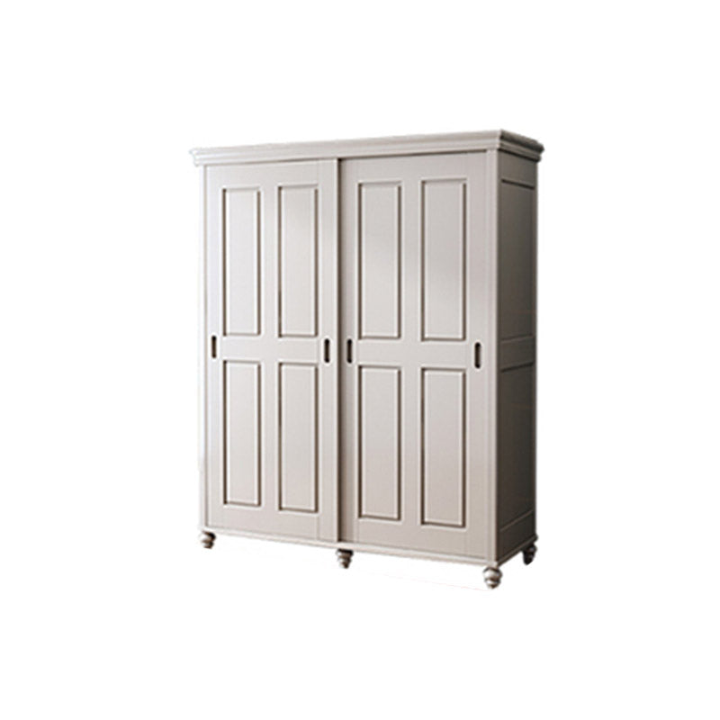 French Country Style Wardrobe Armoire Wooden Wardrobe for Home