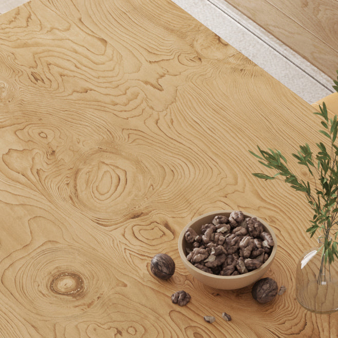 Modern Rectangle Bistro Bar Table Solid Wood Bar Table with Acrylic