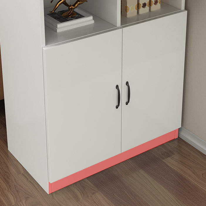 Modern Bistro Bar Table Rectangle Wooden Bar Table with Storage