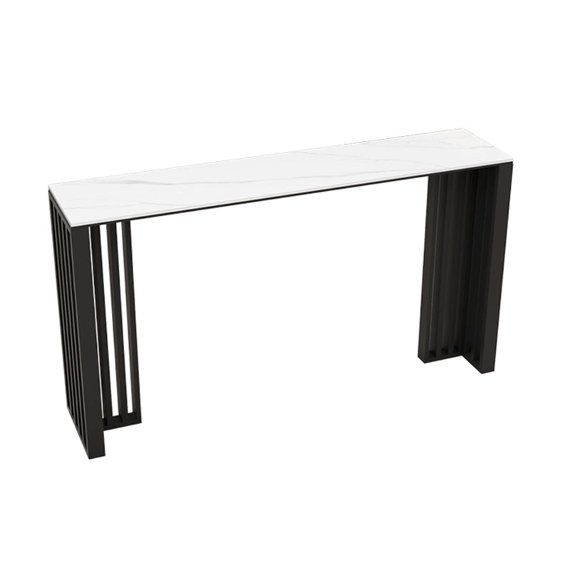 Modern Style Bar Table Rectangle Stone Bar Table for Living Room
