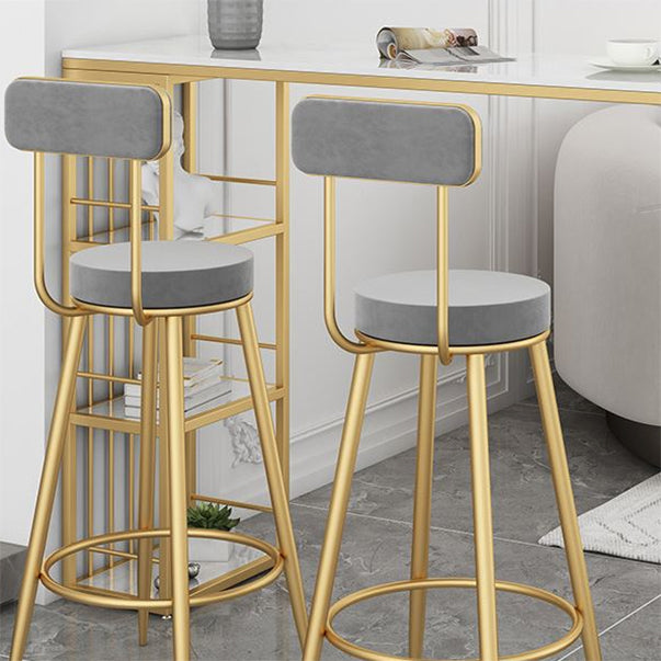 Modern Style Bar Table White Stone Top Bar Table for Living Room