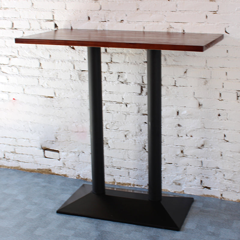 1/4 Pieces Table and Stool Set Solid Wood Pub Dining Set for Dining Room