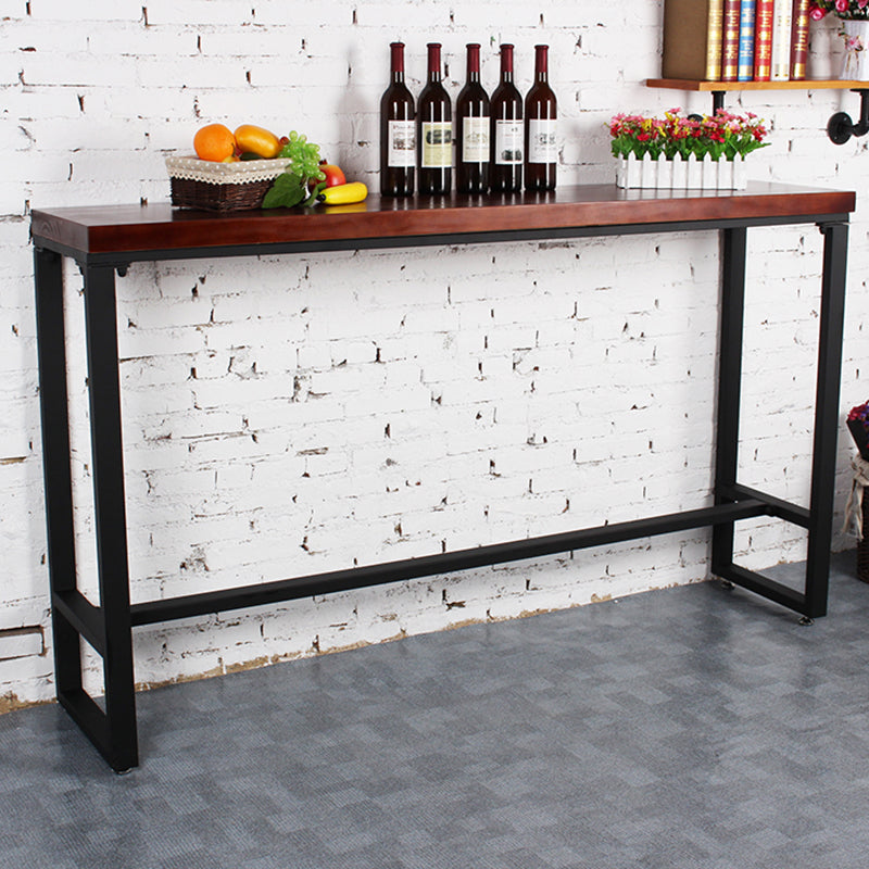 1/3/4 Pieces Table and Stool Set Solid Wood Counter Height Set