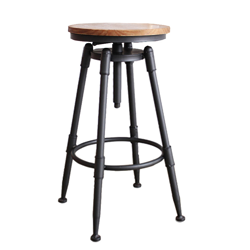 1/3/4 Pieces Table and Stool Set Solid Wood Counter Height Set