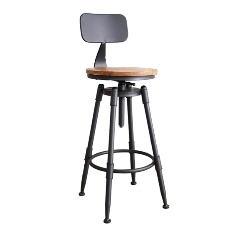 1/3/4 Pieces Table and Stool Set Solid Wood Counter Height Set