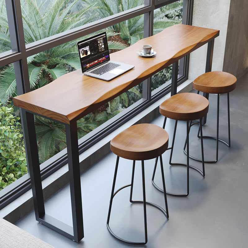 1/3/4/5 Pieces Counter Height Pub Set Solid Wood Pub Dining Set