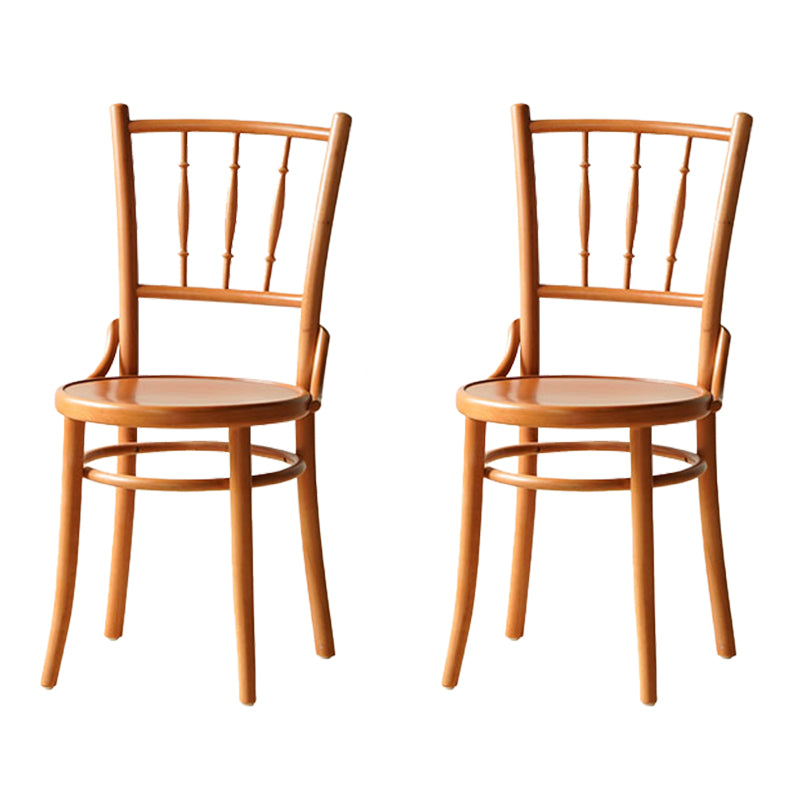 Industrial Style Side Chair Wooden Indoor Dining Chair for Living Room
