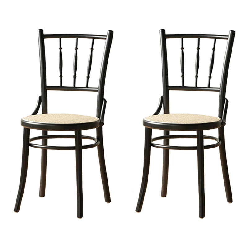 Industrial Style Side Chair Wooden Indoor Dining Chair for Living Room