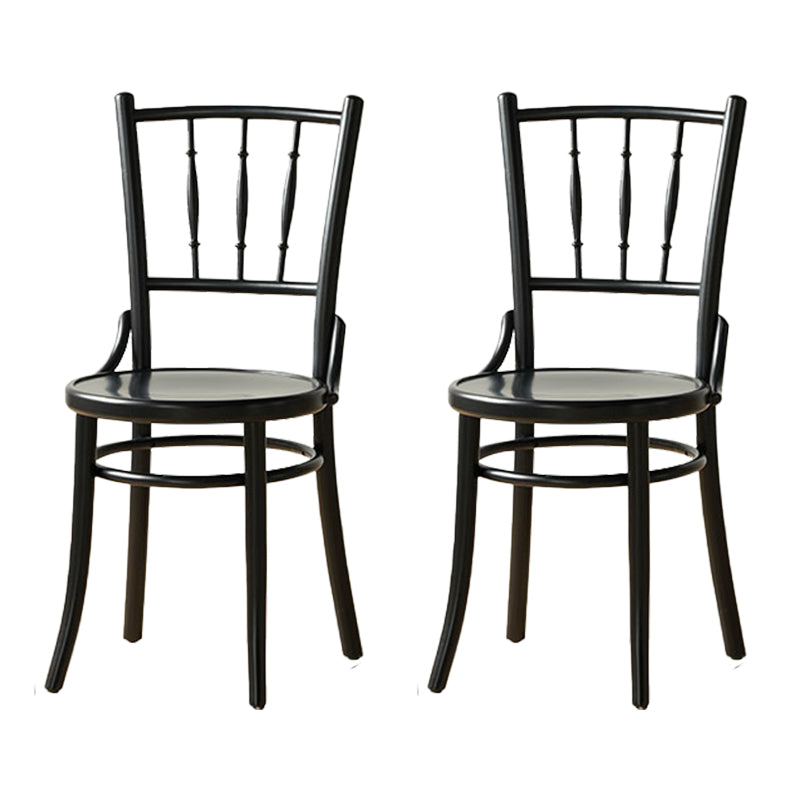 Industrial Style Side Chair Wooden Indoor Dining Chair for Living Room