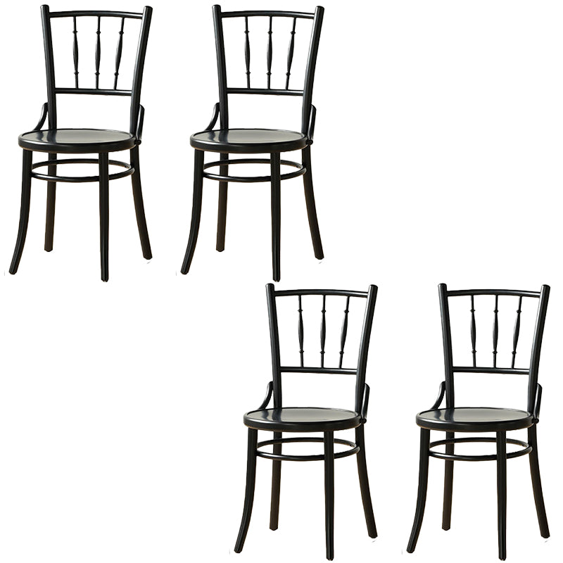 Industrial Style Side Chair Wooden Indoor Dining Chair for Living Room