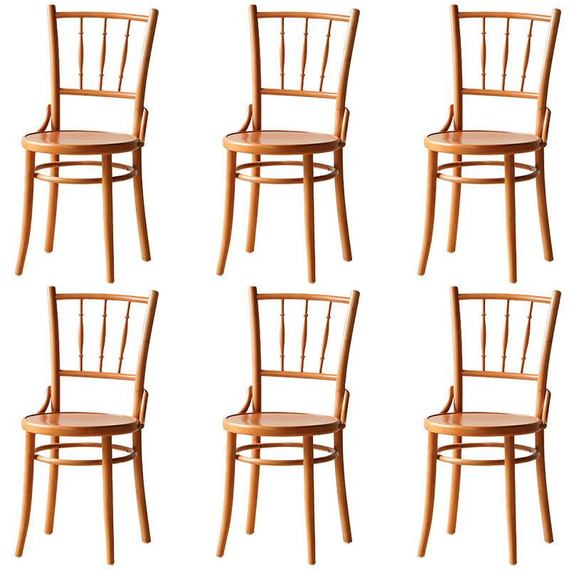 Industrial Style Side Chair Wooden Indoor Dining Chair for Living Room
