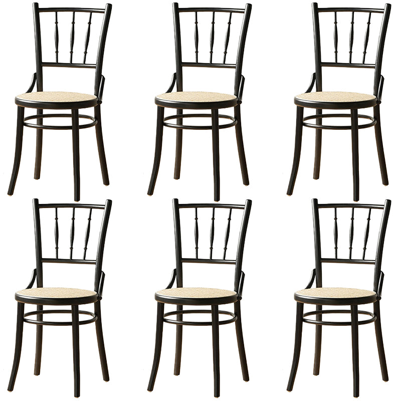 Industrial Style Side Chair Wooden Indoor Dining Chair for Living Room